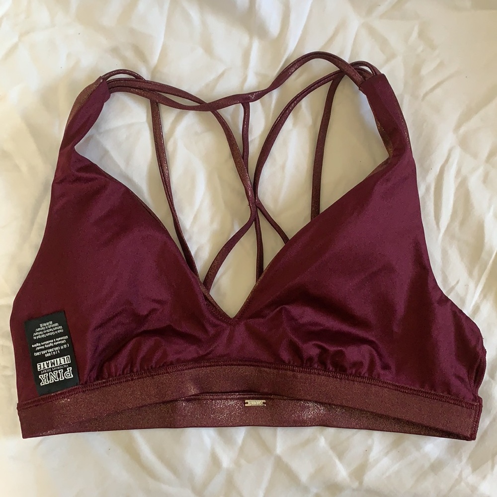 Pink Sports Bra - Picture 3 of 6
